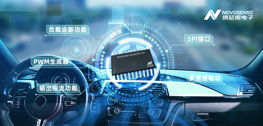 bifa88必发平台全新发布40V车规级多通道半桥驱动NSD830x-Q1！